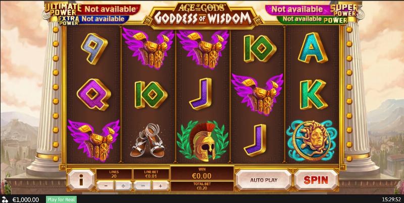 Age Of The Gods Goddess Of Wisdom