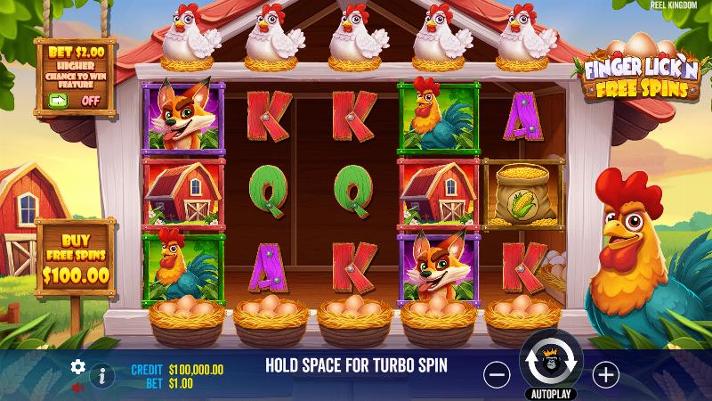 Finger Lick’n Free Spins